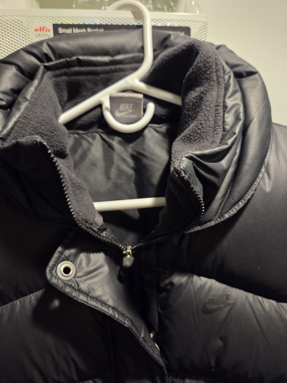 Nike Women's Black Puffer Jacket